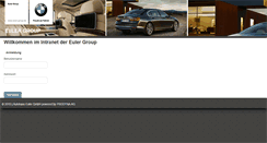 Desktop Screenshot of intranet.euler-group.de